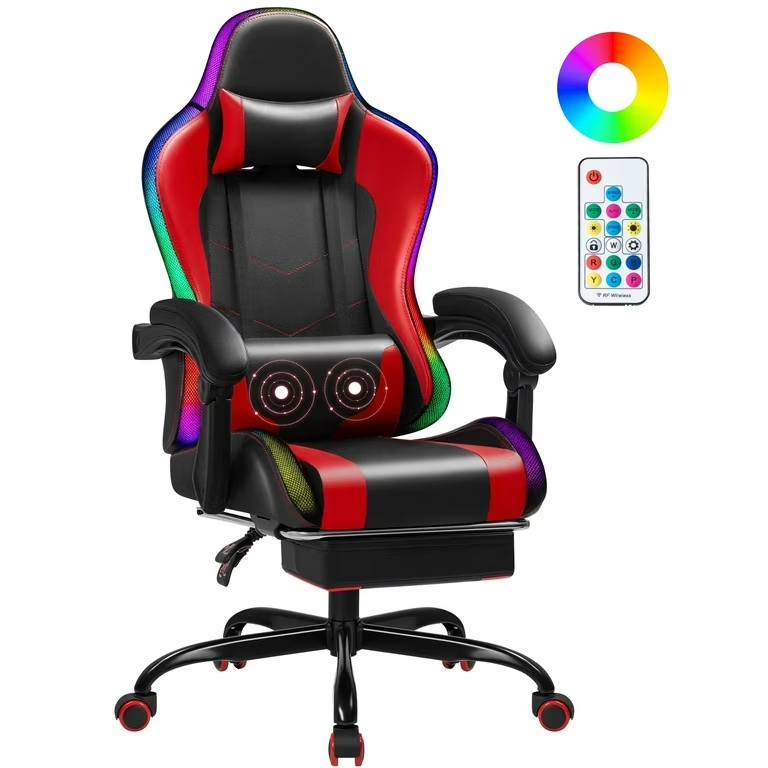 Ergonomic Gaming Mouse with 12 Buttons & RGB